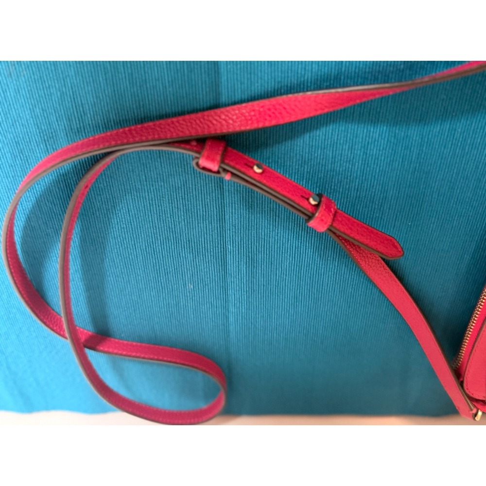 Kate Spade Knott Crossbody Bag Renaissance Rose Pink Pebbled Leather - Picture 3 of 8